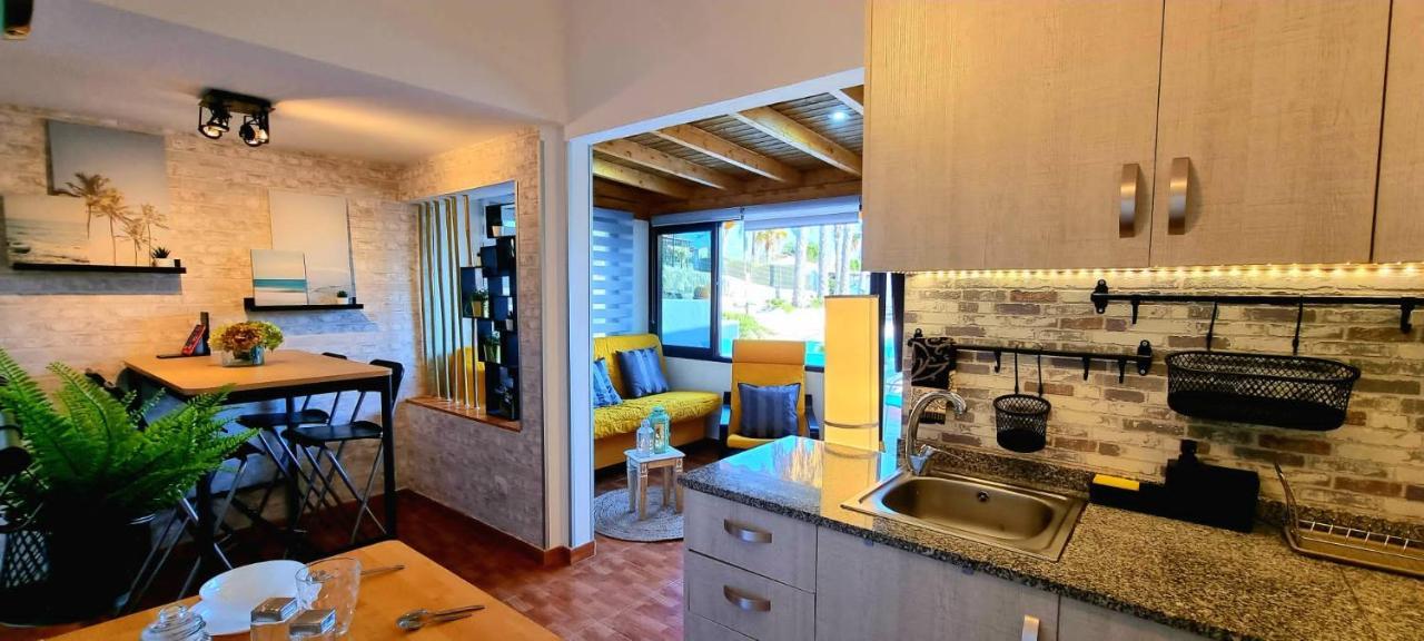 Arguineguin, Two Bedrooms Bungalow, Pool & Wifi Buitenkant foto